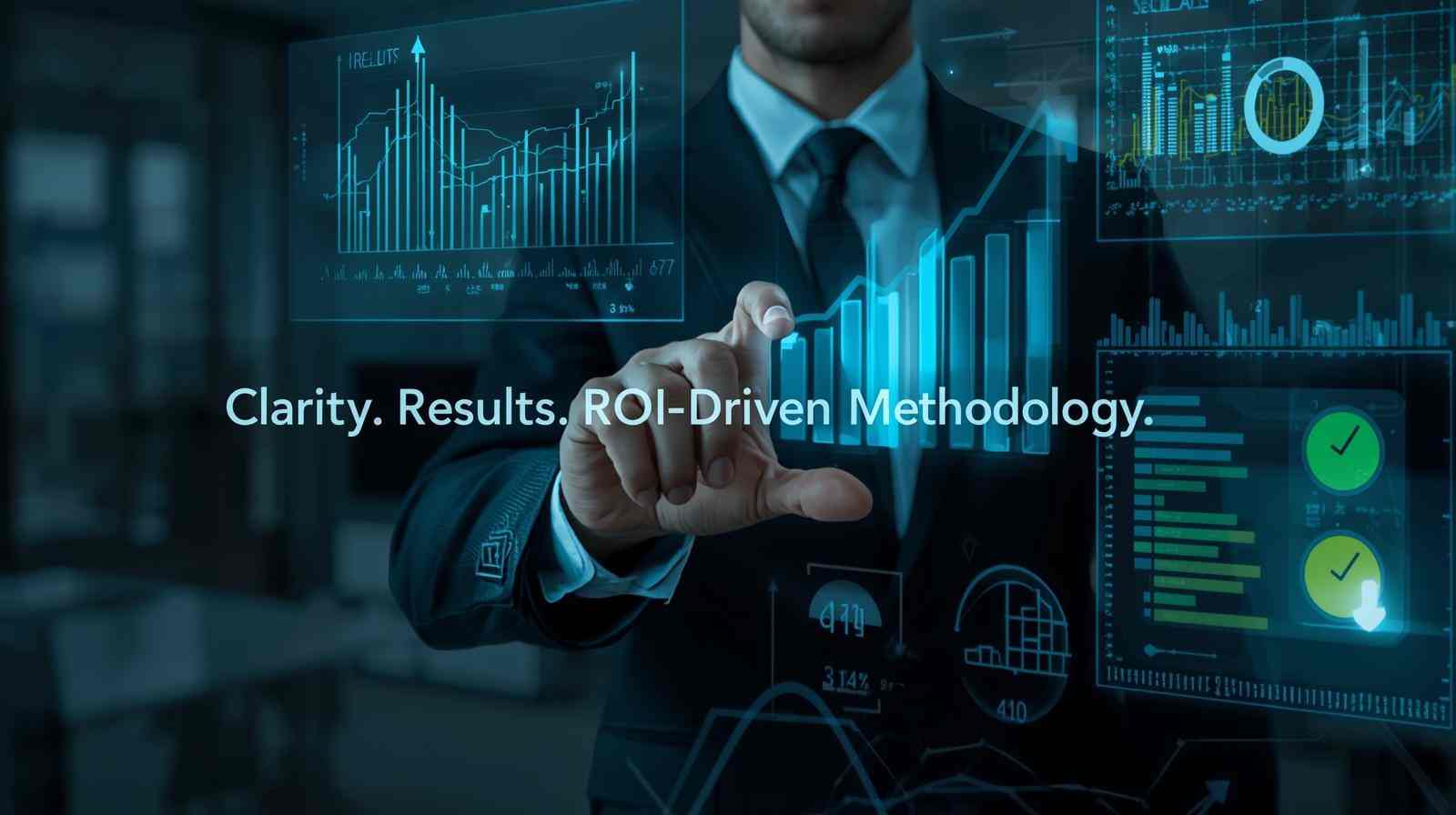 Clarity & results & ROI driven methodology